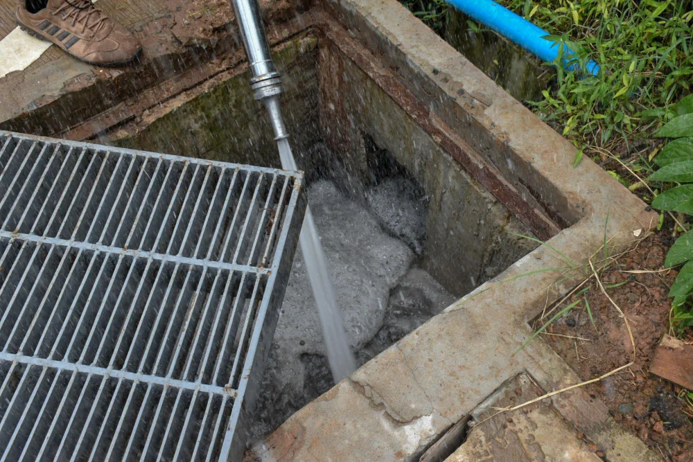 Stormwater drainage repair by licensed plumber